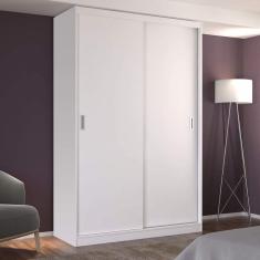 Guarda Roupa Solteiro 2 Portas de Correr 2 Gavetas MDF MM771