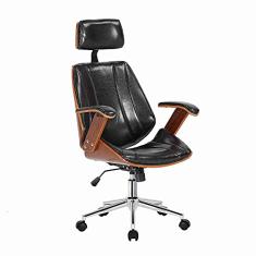 Cadeira de Escritório Juliette Presidente Giratória Preta - Gran Belo