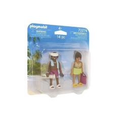 Brinquedo Playmobil Duo Pack Casal De Férias Da Sunny 70274