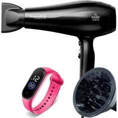 Secador De Cabelo Gama Italy 2100w Ions Ar Quente Frio Profissional Mo