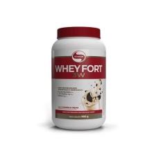 Whey Fort 3W 24g Proteína - Suplemento Alimentar - Vitafor, Cookies & 
