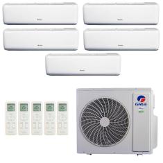 Ar-Condicionado Multi Split Inverter Gree 48.000 (3x Evap HW 9.000 + 1x Evap HW 12.000 + 1x Evap HW 24.000) Quente/Frio 220V