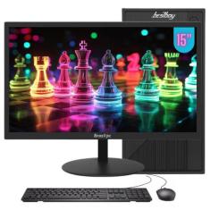 Computador Pc Cpu Completo Intel Core I5 8gb Ssd 512 Gb Monitor 19" Wi