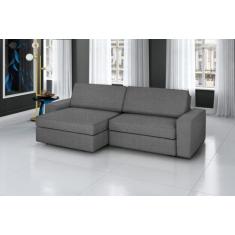 Sofá Retrátil e Reclinável 4 Lugares Linho Cosmos 240cm com Molas - ES