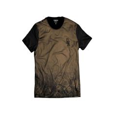 Camiseta Dólar EUA DN Swag Degradê Marrom Money Di Nuevo-Masculino