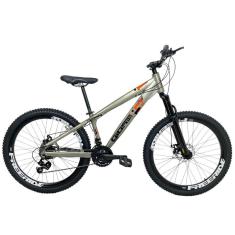 Bicicleta Gios Frx 26 Freio Disco 21v Prata / Cinza