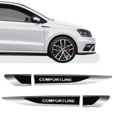 Emblema Resinado Aplique Lateral Volkswagen Comfortline Reto Par - SPO