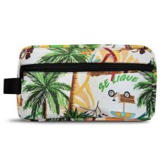 Bolsa Bag de Mão Pequena Multiuso Estampada Com Duas Divisórias 06 - P