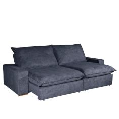 Sofá 3 Lugares 2,30m Retrátil e Reclinável Lazzio Bom Pastor