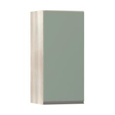 Armário Luciane 35cm 1 Porta Luci Legno Crema C/Verde Jade