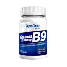 Suplemento de Vitamina B9 1.281mcg 60 Cáps Apisnutri - SV
