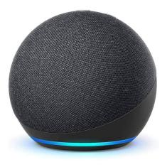 Smart Speaker Amazon Com Alexa Echo Dot 4ª Geração Azul