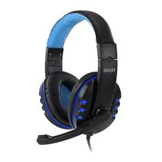 Headset Gamer c/Microfone USB p/LED Azul ou Vermelho DUST (Azul)
