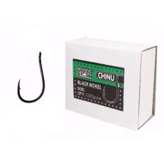 Anzol Chinu Nº 6 Black Nickel Marine Sports - 100 Peças
