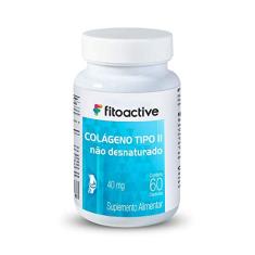 Colágeno Tipo II 40 mg 60 Cápsulas Fitoactive