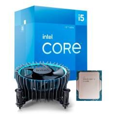 Processador Intel Core I5-12400, 2.5GHz (4.4GHz Turbo) LGA1700, 18MB Cache, 12ª Ger - BX8071512400