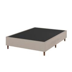 Base Box de Casal Umaflex Milão com Revestimento em Malha 26x138x188cm – Bege