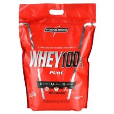 Whey Protein 100% Pure (1800g) Integralmedica, Morango