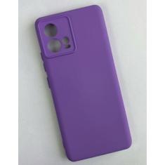 Capinha Capa Case  Motorola Moto Edge 30 Fusion Silicone Aveludada Pro