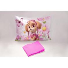 Jogo de Lençol Solteiro 2 Peças com elástico para Menina Sky - Santos 