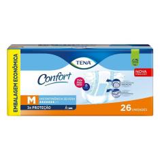 Fralda Geriátrica Tena Confort M 26 Unidades
