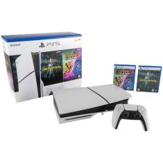 PlayStation 5 Slim 2024 1TB 1 Controle Branco Sony-Unissex