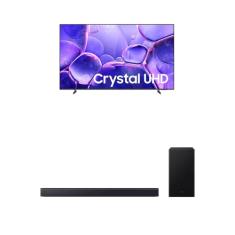 Samsung Combo Smart TV 58" Crystal UHD 4K U8500F 2025 + Soundbar Samsung HW-B450F