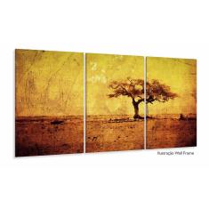 Quadro Decorativo Paisagem Árvore Savana Africana