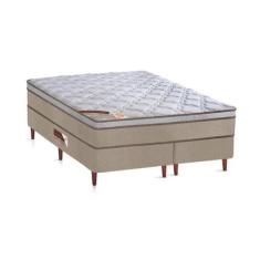 Cama Box Queen Castor Revolution Pocket Hibrido 158x198x54 + Box Casto