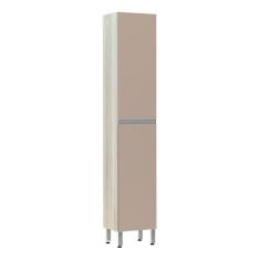 Paneleiro 40 Cm Raso 2 Portas Lis Legno Crema Com Connect