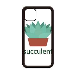 Cactus Vaso Suculentas de plantas verdes para iPhone 11 Pro Max Capa para Apple Mobile Case