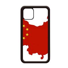 Feito na China Mapa Bandeira Nacional para iPhone 12 Pro Max Capa para Apple Mini Mobile Case Shell