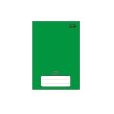 Caderno Brochura Capa Dura 1/4 D+ Verde 48 Folhas Tilibra