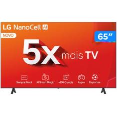 Smart Tv 65" 4K Nanocell Lg 65Nano80tsa Webos 24 Processador 5 Ger7  W