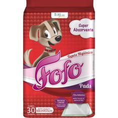 Tapete Higiênico São Francisco Fofo Pads para Cães - 30 Unidades