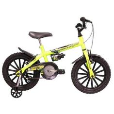 Bicicleta Track & Bikes Dino, Aro 16, Neon - Tk3 Track