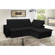 Sofá Istambul 2.60x2.10m Retrátil e Reclinável com Chaise - Sofisticat
