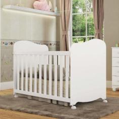 Berço Americano MDF Uli Móveis Peroba, Branco