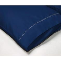 Lençol Cama Casal Queen 400 fios Micropercal 03 Peças Ponto Palito - R