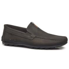 Sapato Masculino Mocassim Pegada Couro