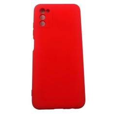 Capa Capinha para Samsung Galaxy a03s A037 tela 6.5 Silicone Aveludada