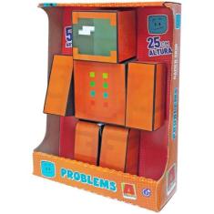 Boneco gamer skin problems zoom 25cm algazarra, ., UN