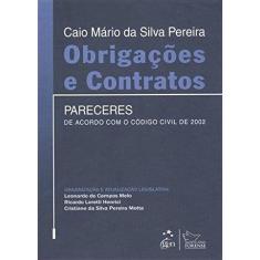 Livro - Obrigações e Contratos - Pareceres - 1ª Edição 2011