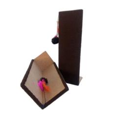 Arranhador De Sofá Canto Cama Box 02 Unidades - Begin Pet