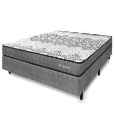 Cama Box Casal Ortopédico Firme Sleep Time 138x188x51 Bf Colchões