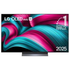 Smart TV LG AI 77" - 4K OLED α9 AI Processor 4K Gen8 webOS 25 - OLED77C5PSA
