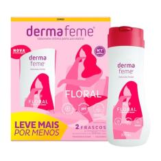 Dermafeme Floral Sabonete Íntimo Líquido com 2 unidades