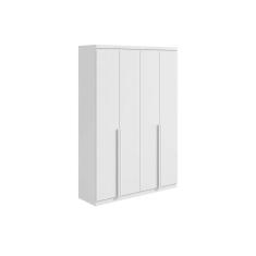 Guarda Roupa 4 Portas  e 2 Gavetas Alonzo Plus Branco - Lopas