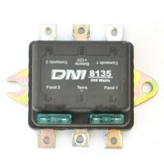 Relé duplo auxiliar de faróis 500w 12v - Para 2 lâmpadas 100w - DNI