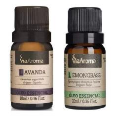 Óleo Essencial Lavanda E Lemongrass (capim Limão) Via Aroma